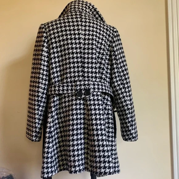 ESPRIT Double Breasted Houndstooth Peacoat - Picture 12 of 12